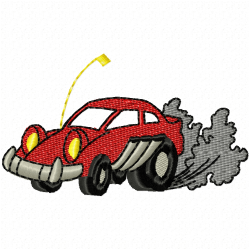 Cars Embroidery Design 8